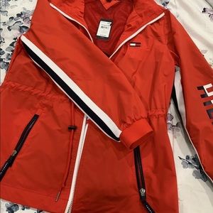 Tommy hilfiger Windbreaker Jacket Red Size M